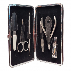 Silver Star Manicure Kit 6 Items Metal 04511