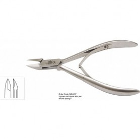 MBI-207 Ingrown Nail Nipper Slim Jaw Double Spring 5.5"