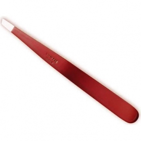 Ultra Haircare Fiesta Tweezers Slant Tip - Red 4840RDU