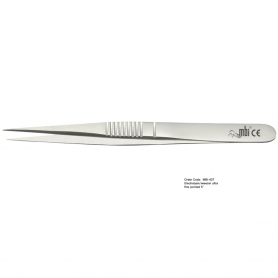 MBI-407 Electrolysis Tweezer Ultra Fine Pointed 5"