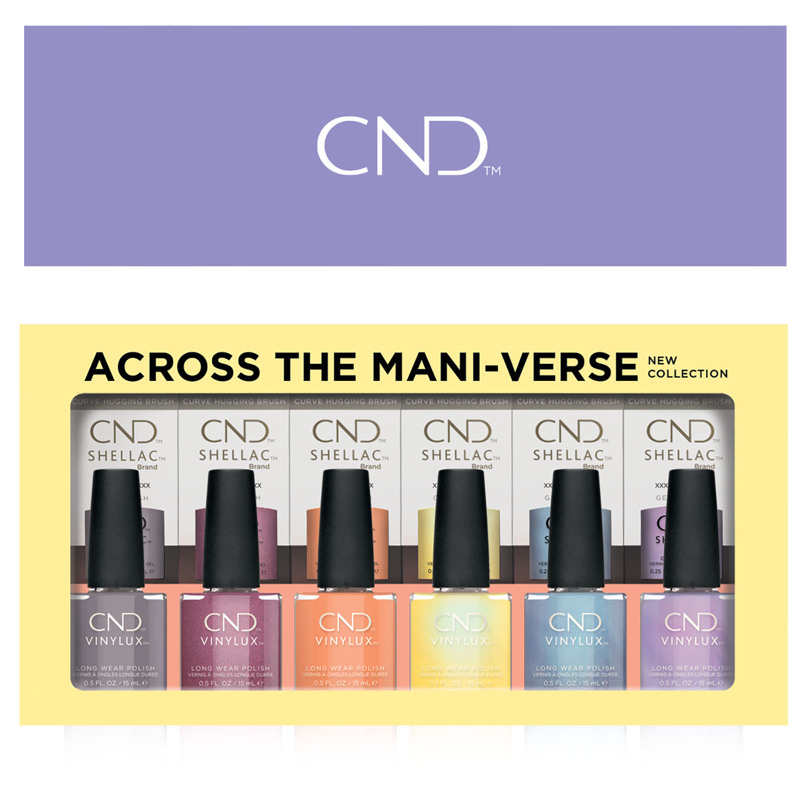 CND Shellac & Vinylux Across The Mani-Verse Spring 2024
