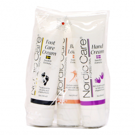 Nordic Care Moisturizing Pack 3 oz Foot/3 oz Hand/3 oz Body