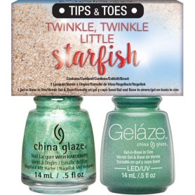 Gelaze Tips&Toes Twinkle,Twinkle Little Starfish 2pk 83807