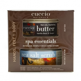 Cuccio Spa Essentials Kits Vanilla Bean & Sugar CNMK7039