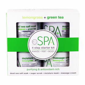 BCL Spa 4 Step Starter Kit Lemongrass+Green Tea SPA51110