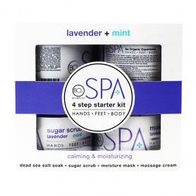 BCL Spa 4 Step Starter Kit Lavender + Mint SPA53110