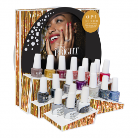 OPI Gelcolor Shine Bright 19Pcs Chipboard Display HP M22