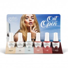 Gelish Gel Polish Out In The Open 6Pcs Display 1130036