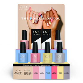 CND Vinylux The Colors Of You 14Pcs Pop Display 00878