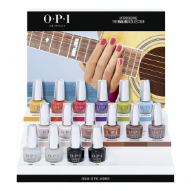 OPI Infinite ShineThe Malibu 16Pcs Counter Display ISDN12