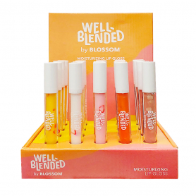 Blossom Well Blended Mois Lip Gloss 20Pcs DisplayBL-WB-PDQ20