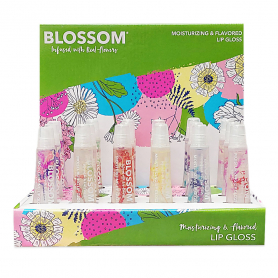 Blossom Moisturizing Lip Gloss 18 PC Dis BL-LGTUBE18