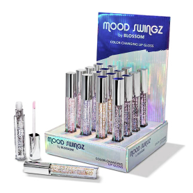 Blossom Mood Swingz Color Changing Lip Gloss 16PC Dis BLG-MS