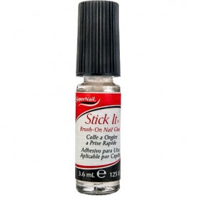 SuperNail Brush on Nail Glue -Stick It 3.6ml-0.125 oz. 50526