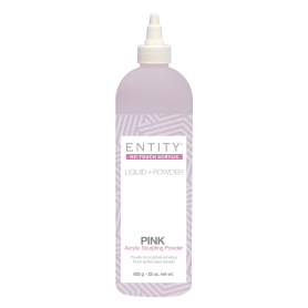 Entity No-Touch Acrylic Sculpting Powder Pink 22 oz 5900002