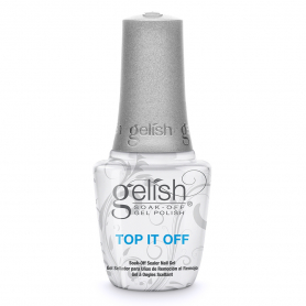 Gelish Soak Off Gel Polish Top It Off 0.5 fl oz/15ml 1310003