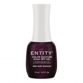 Entity Color Couture Gel 0.5 oz - Mini Skirt Maroon 5101634