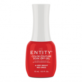 Entity Color Couture Gel.5oz - A-Very Bright Red Dress 01690