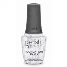 Gelish Foundation Flex Base Gel 0.5 oz - Clear 1148015