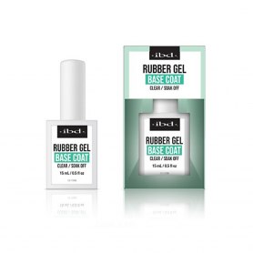 IBD Soak Off Rubber Gel Base Coat Clear 15ml/0.5 oz 36900