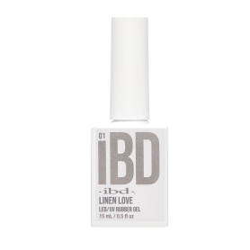 IBD LED/UV Rubber Gel 0.5 oz - Linen Love 37707