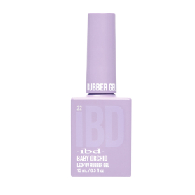 IBD LED/UV Rubber Gel 0.5 oz - Baby Orchid 37728