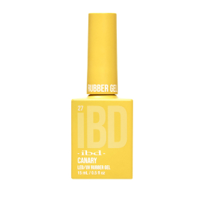 IBD LED/UV Rubber Gel 0.5 oz - Canary 38997