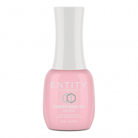 Entity Rubber Base Gel 15ml/0.5 oz Soft Pink 5110002/55442