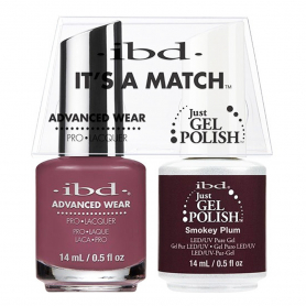 IBD Just Gel Polish It's A Match - Smokey Plum #65539