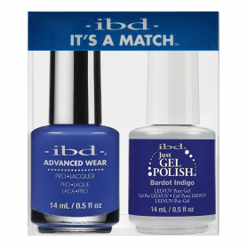 IBD Just Gel Polish It's A Match - Bardot Indigo 172BD/79869