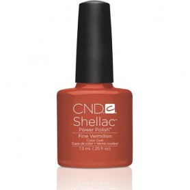 CND Shellac Fine Vermillion 0.25 fl oz / 7.3 ml - 92036