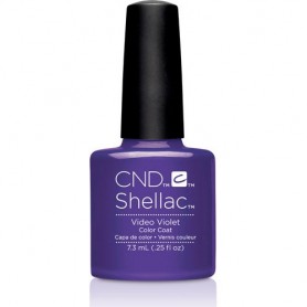 CND Shellac Video Violet 0.25 fl oz / 7.3 ml - 91409