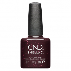 CND Shellac Poison Plum 0.25 fl oz / 7.3 ml - 92023