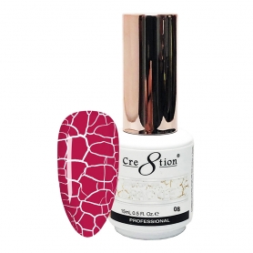 Cre8tion Crackle 08 Soak Off Gel 0.5 fl oz/15 ml 0916-2861