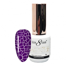 Cre8tion Crackle 11 Soak Off Gel 0.5 fl oz/15 ml 0916-2864