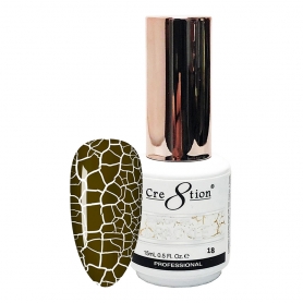 Cre8tion Crackle 18 Soak Off Gel 0.5 fl oz/15 ml 0916-2871