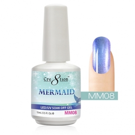 Cre8tion Mermaid LED/UV Soak Off Gel 0.5 fl oz/15ml - MM08