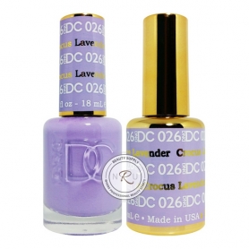 Daisy Soak Off Gel - Crocus Lavender - DC026