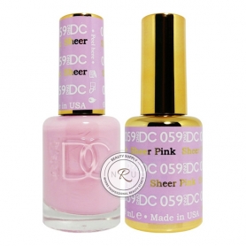 Daisy Soak Off Gel - Sheer Pink - DC059