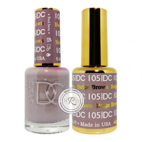 Daisy Soak Off Gel - Beige Brown - DC105