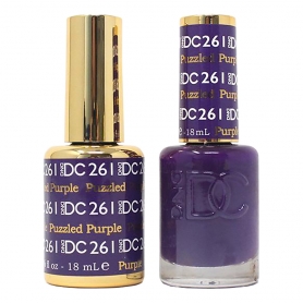 Daisy Soak Off Gel - Puzzled Purple DC261