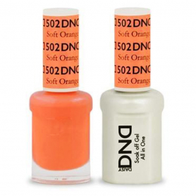 Daisy DND502 Soak Off Gel All In One Set - Soft Orange