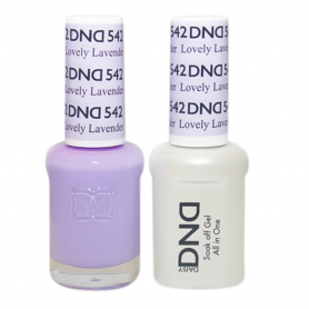 Daisy DND542 Soak Off Gel All In One Set - Lovely Lavender