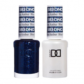 Daisy DND583 Soak Off Gel All In One Set - Blue Amber