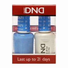 Daisy Soak Off Gel All In One Set -  Blue Hawaiian DND671