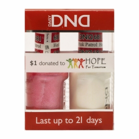 Daisy Soak Off Gel All In One Set -  Hot Pink Patrol DND681