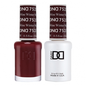 Daisy Soak Off Gel All In One Set - Winter Wine DND752