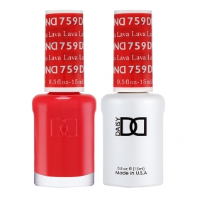 Daisy Soak Off Gel All In One Set - Lava DND759