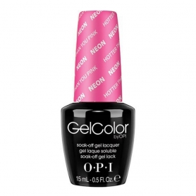 OPI Gelcolor Hotter Than You Pink 0.5 floz GC N36