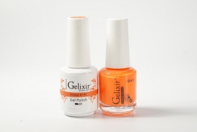 Gelixir Soak Off Gel All In One Set - Coral GX014